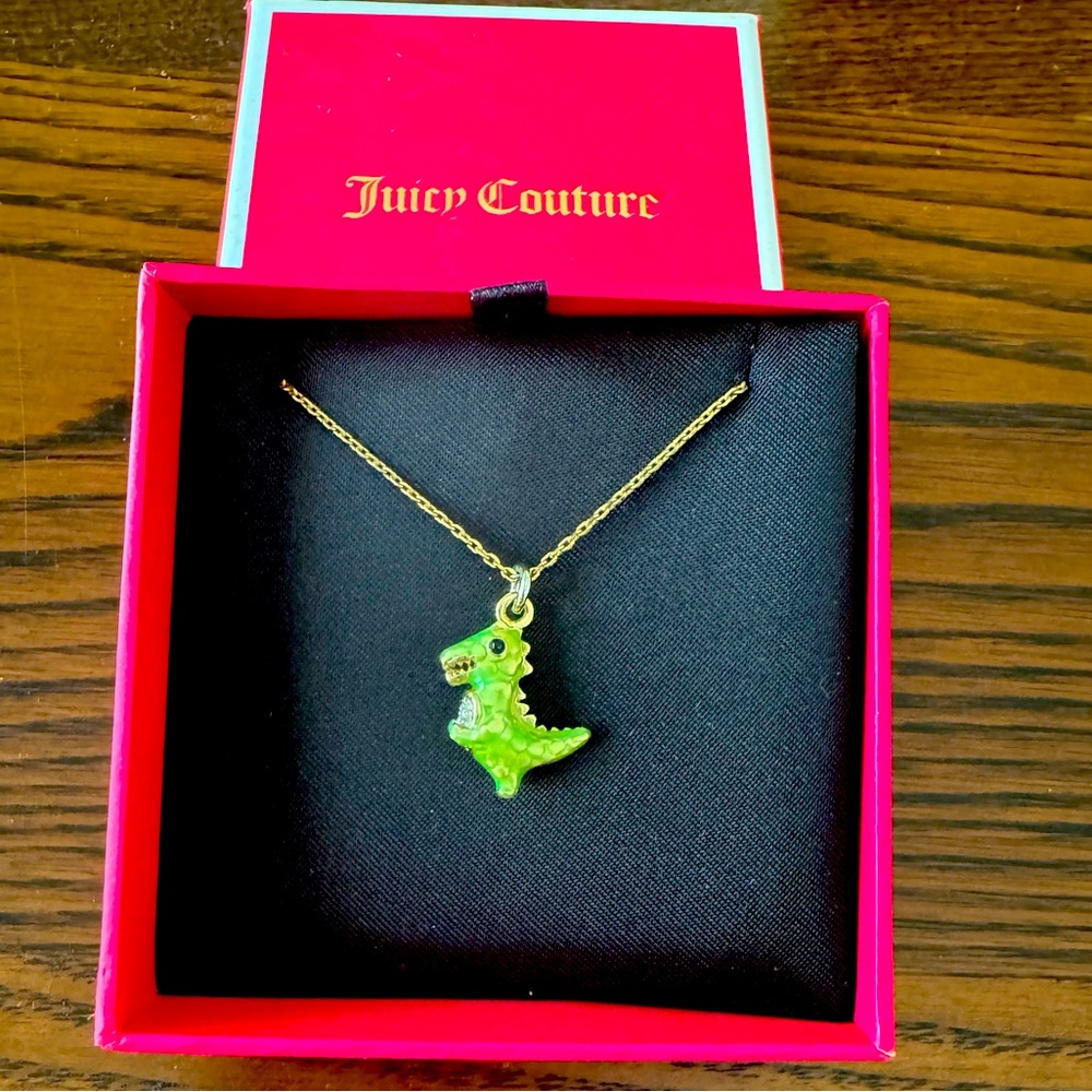 Juicy Couture Dinosaur Charm Necklace